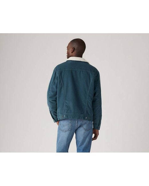 Sherpa Levis Blue Cords Levi's Women's Ex-Boyfriend Light Blue