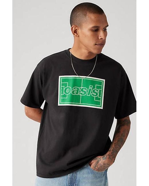 Levi's Black Oasis Band Tee for men