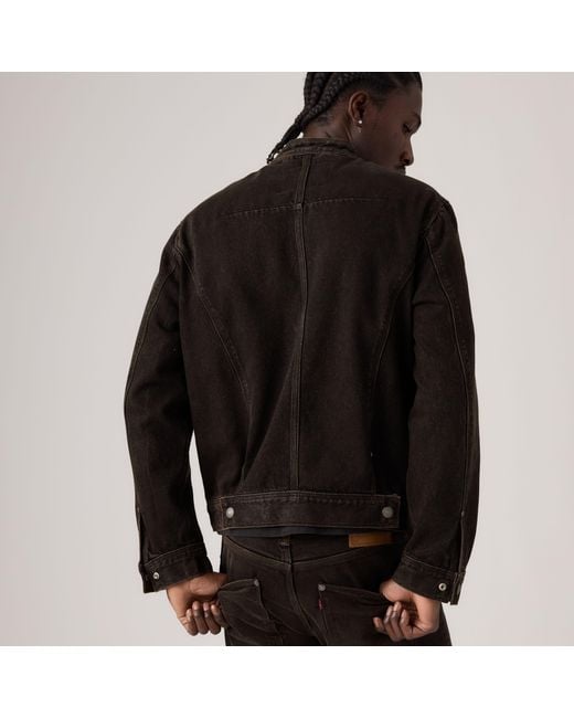 Levi's Twisted Moto Jack in het Black voor heren