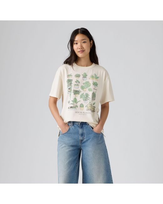Graphic Tabor Tee Levi's de color Gray