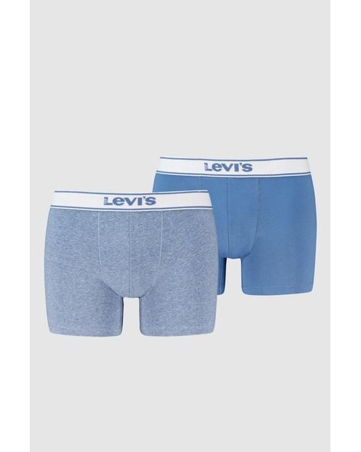 Levi's Blue Vintage Boxer Brief 2 Pack for men