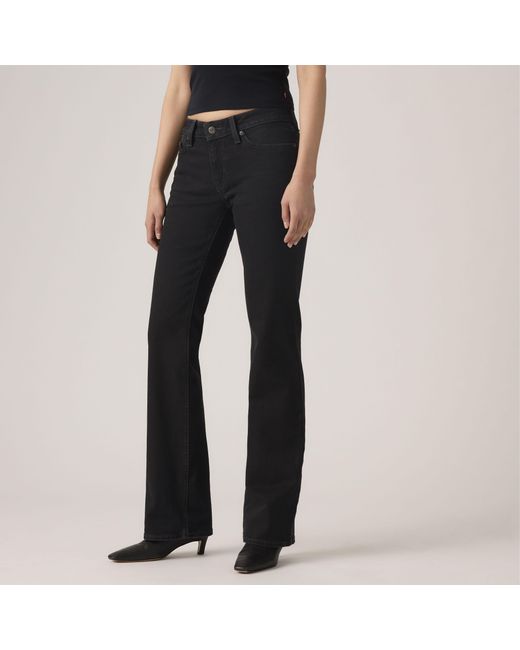 Levi's Black Superlow Bootcut Jeans