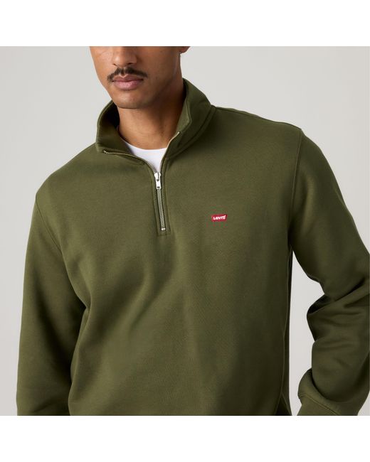 Housemark Quarter Zip Pullover Levi's de hombre de color Green