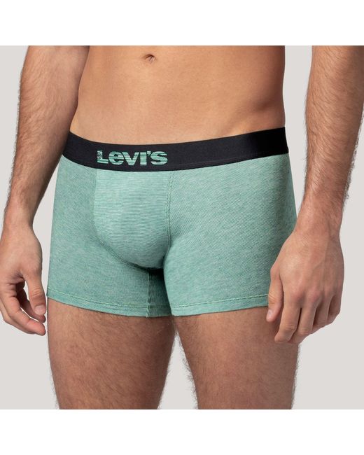 Levi's Green Opt Iii Boxer Brief 2 Pack for men