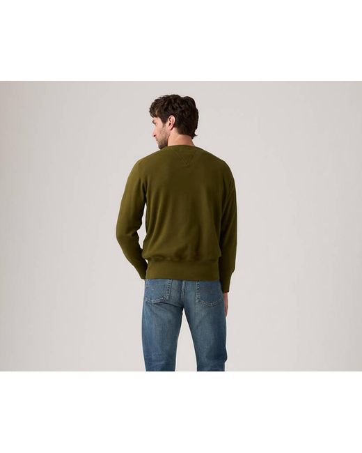 Felpa Bay Meadows di Levi's in Green da Uomo