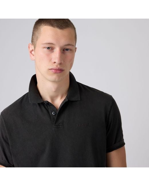 Levi's Black Authentic Polo for men