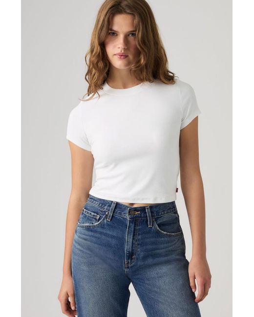 Levi's White Essential Baby Tee