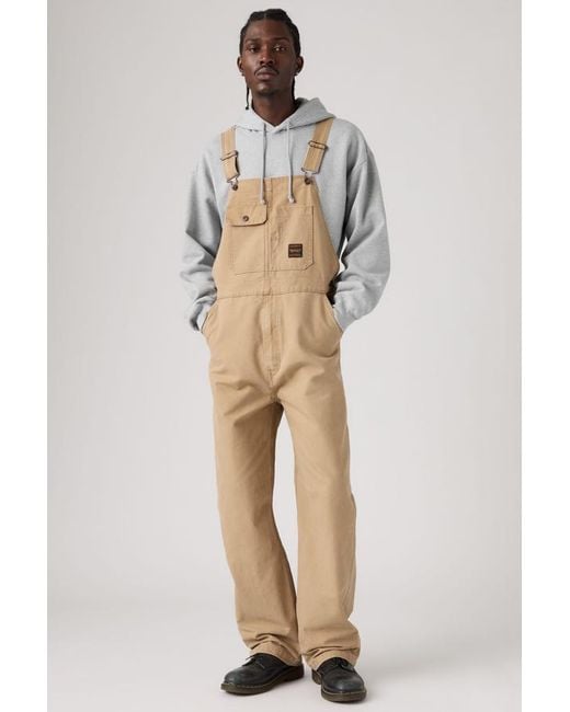 Levi's Natural Loose Overalls for men