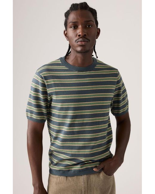 Levi's Green Short Sleeve Sweater Tee for men