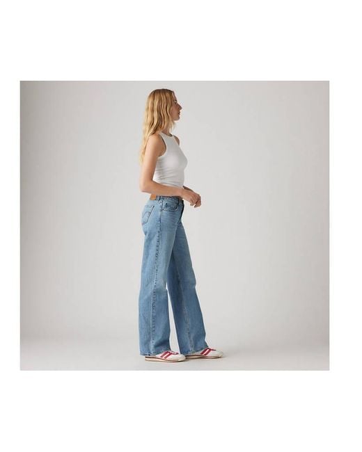 Levi's Blue Low Loose Jeans