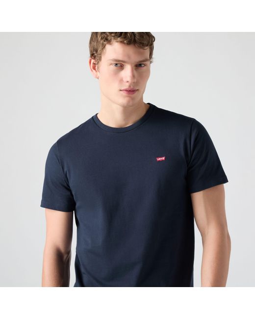 Levi's Black Original Housemark Tee for men