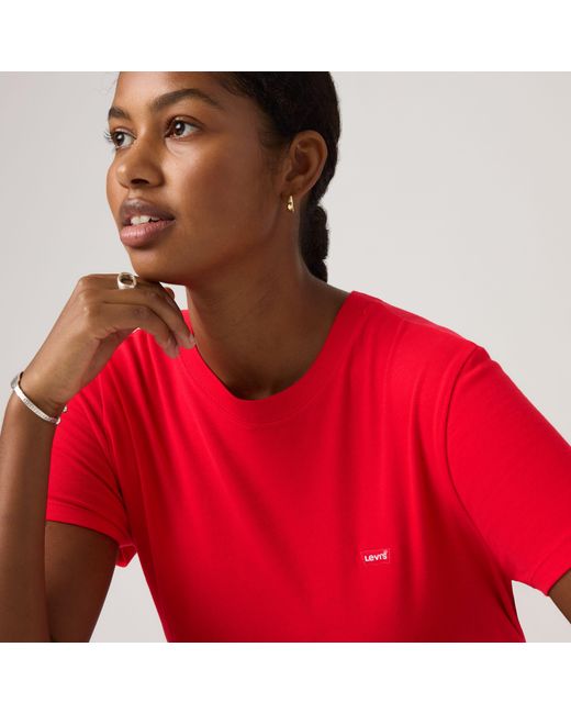 Levi's Red Favorite Cotton Tee