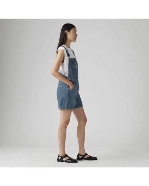 Levi's Utility Lightweight Shortall in het Blue