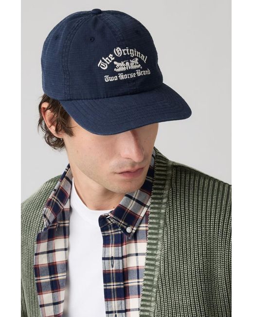 Cappellino Dad Heritage Taglio Comodo di Levi's in Blue da Uomo