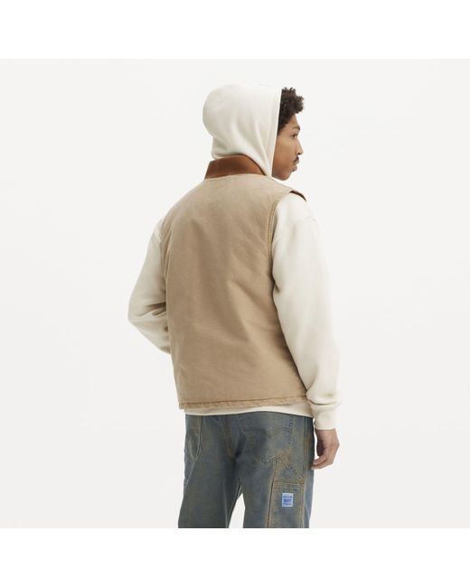 Chaleco Sansome Levi's de hombre de color Natural