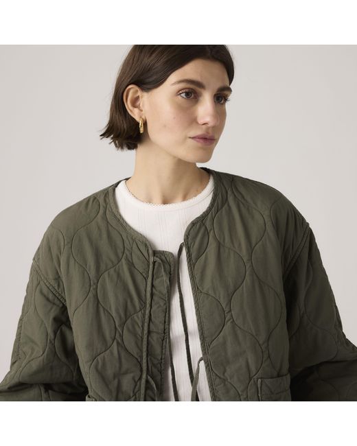 Levi's Green Rue Liner Jacket