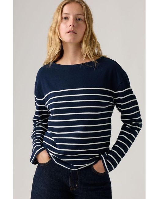 Suéter A Rayas Marin Levi's de color Blue