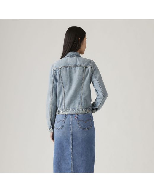 Levi's Het Original Truckerjack in het Black