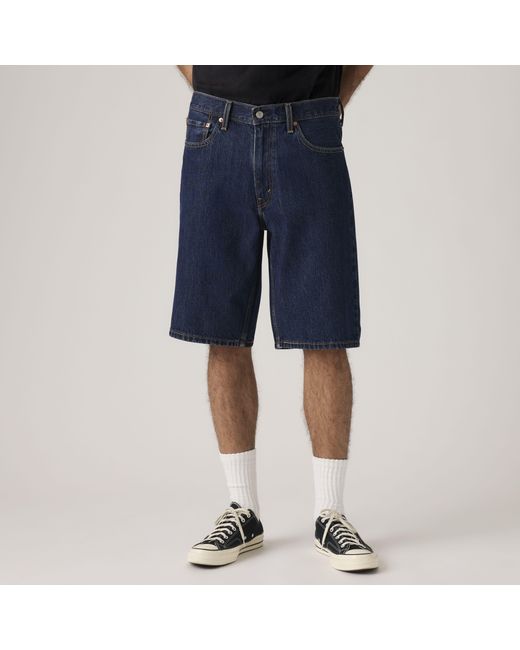 Levi's Blue 469 Loose Shorts for men