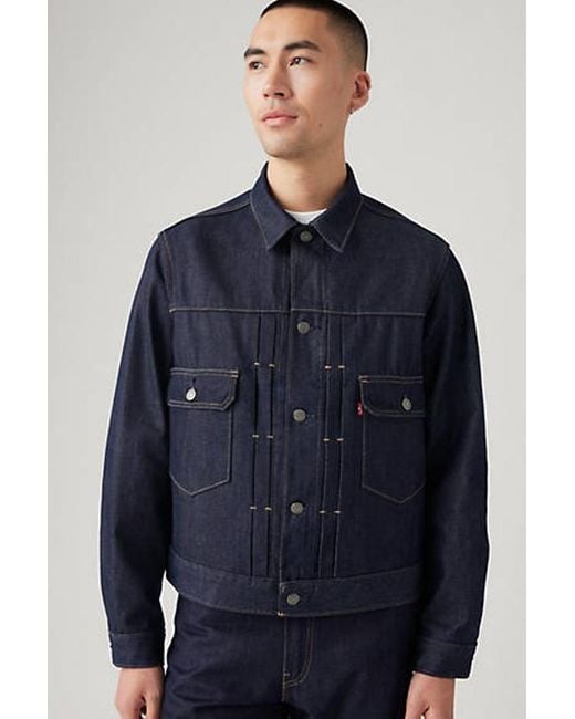 Chaqueta Trucker Wellthread Type Ii Levi's de hombre de color Blue