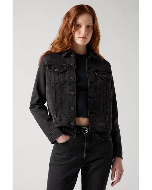 Levi's Het Original Truckerjack in het Black