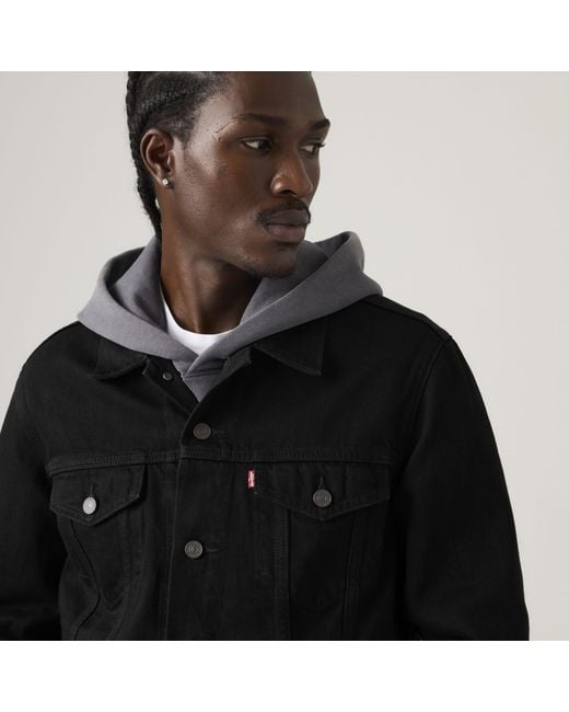 Chaqueta Trucker Levi's de hombre de color Black