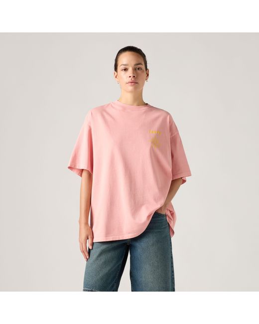 Graphic Short Stack Tee Levi's de color Red
