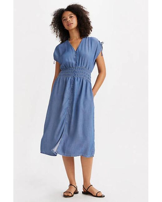 Levi's Black Betty Midi Lightweight Dress