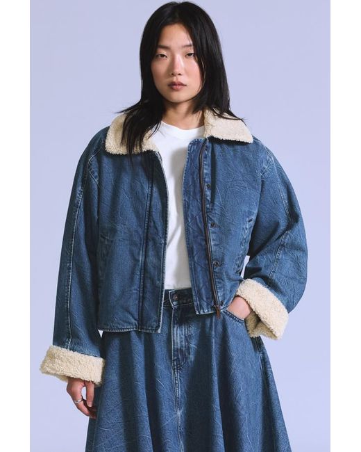 Sherpa Jacket Levi's de color Blue