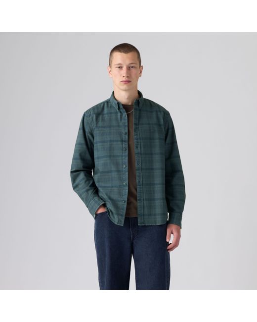 Levi's Authentic Overhemd Met Knopen in het Blue voor heren