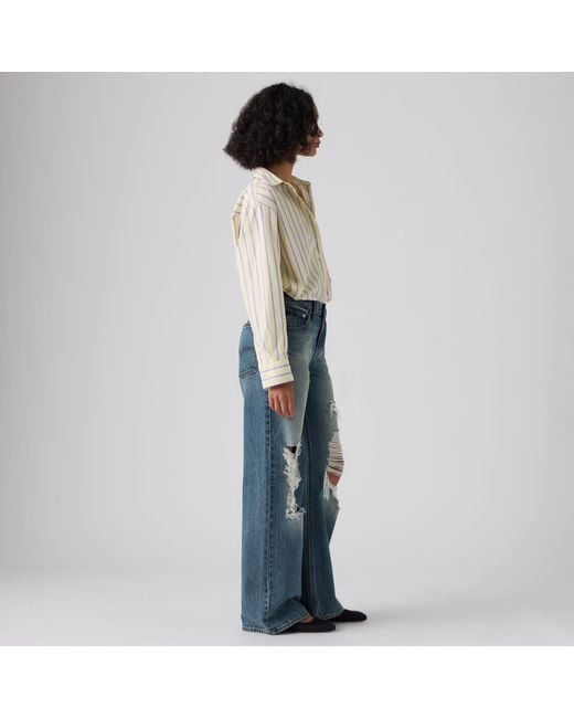 Levi's Loose Boot Jeans in het Blue