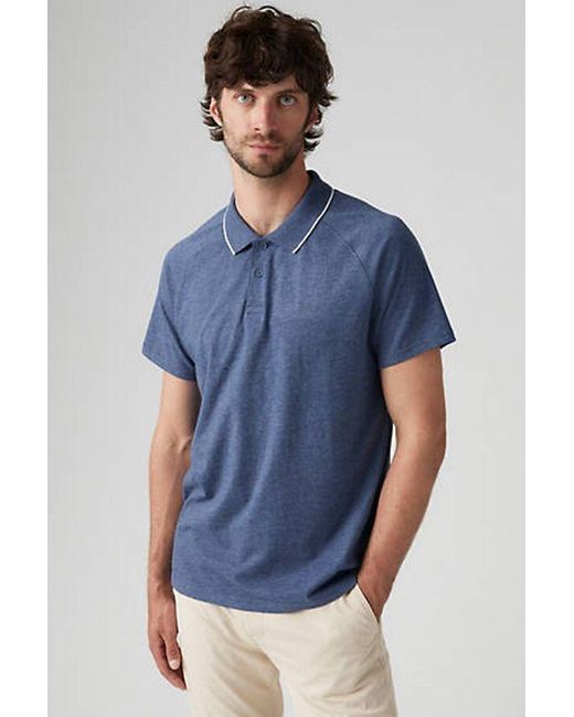Levi's Shoreline Tech Polo in het Blue voor heren