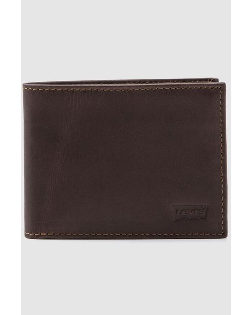 Levi's Black Bifold Wallet for men