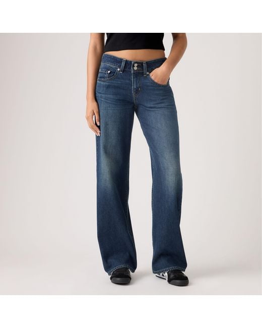 Levi's Blue Superlow Loose Lightweight Jeans