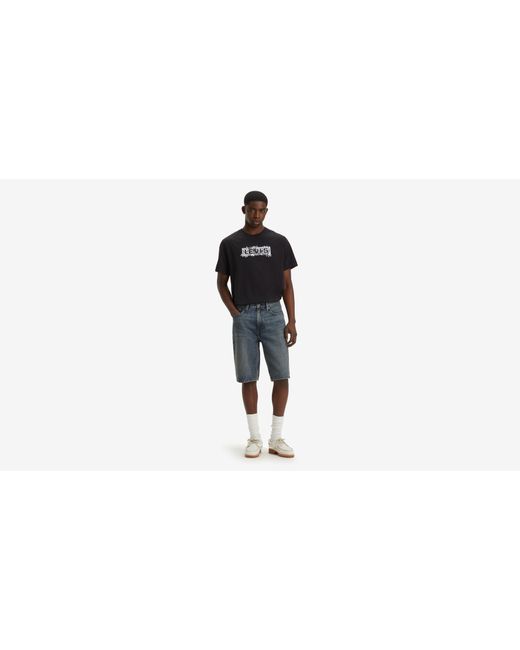 Levi's Black 469tm Loose Shorts for men
