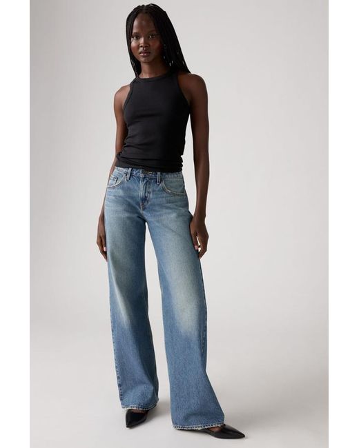 Levi's Low Loose Jeans in het Blue