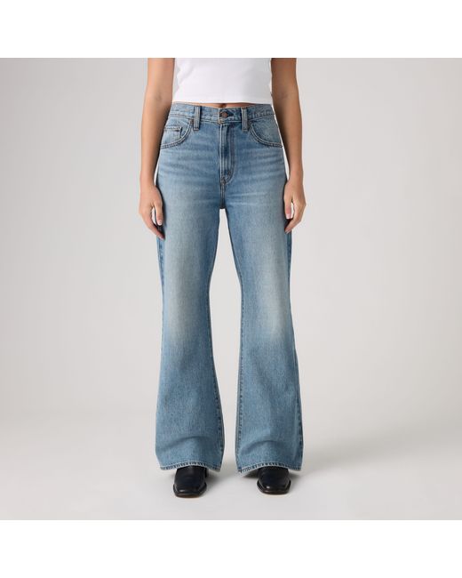 Levi's Blue Cinch Flare Jeans