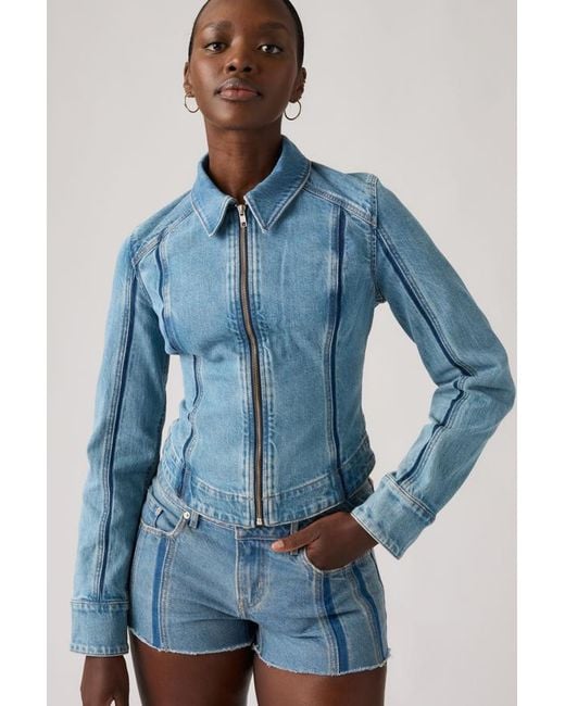 Chaqueta Trucker Shadow Seamed Levi's de color Blue