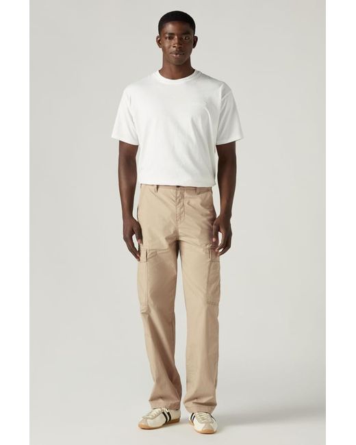 Levi's Natural Xx Cargo Straight Lightweight Pants for men