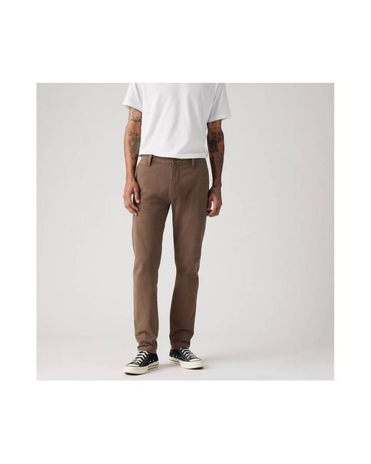 Levi's Xx Chino Standard Taper Broek in het Blue voor heren