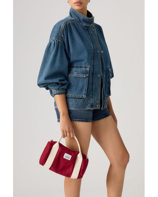 Levi's Blue Harley Small Barrel Bag for men