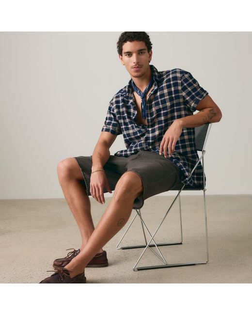 Levi's Black 478 Baggy Shorts for men