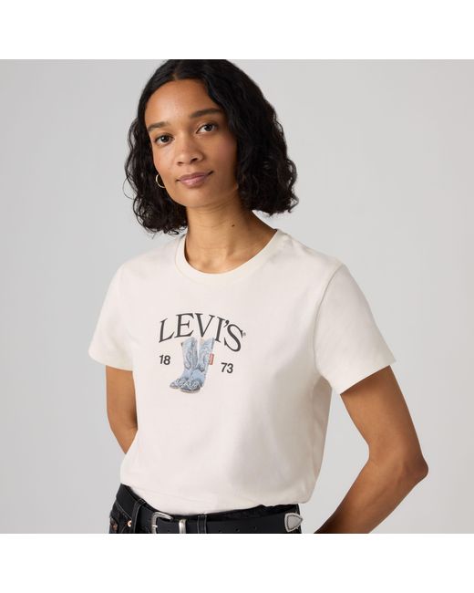 Levi's White The Perfect Tee