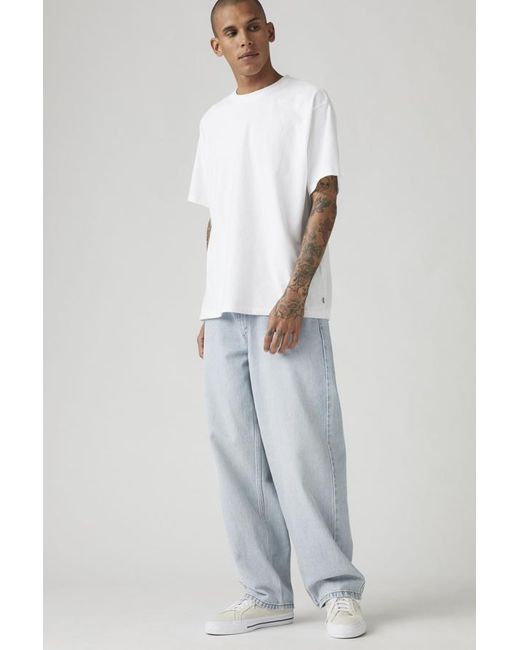 Levi's Gray 578 Baggy Jeans for men