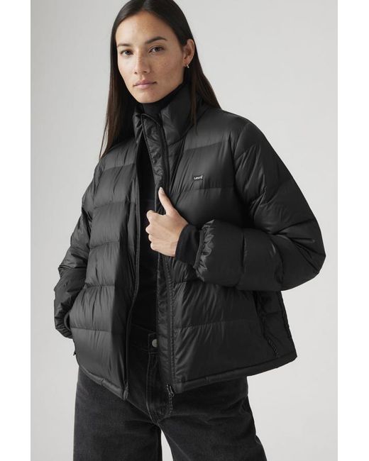 Levi's Polly Packable Donsjack in het Black