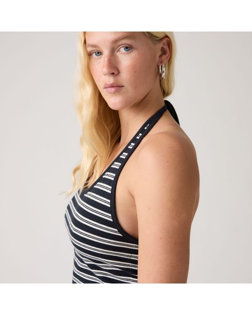 Levi's Black Ella Halter Top