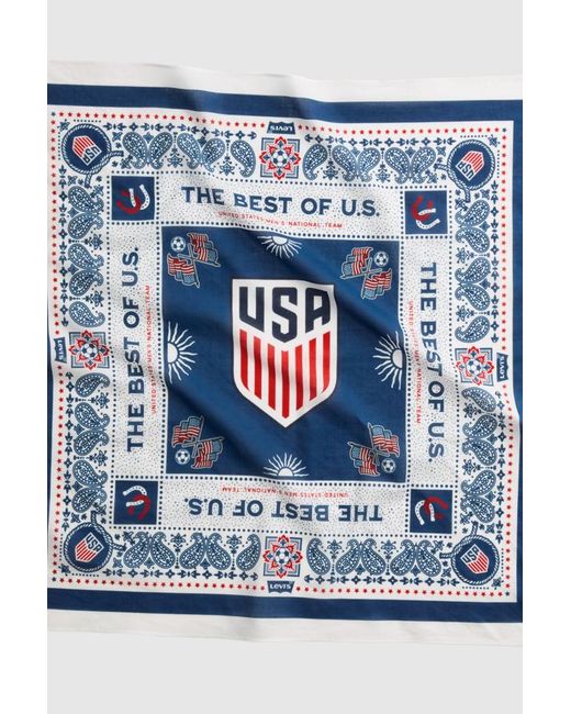 Levi's Blue U. S. Soccer Bandana for men