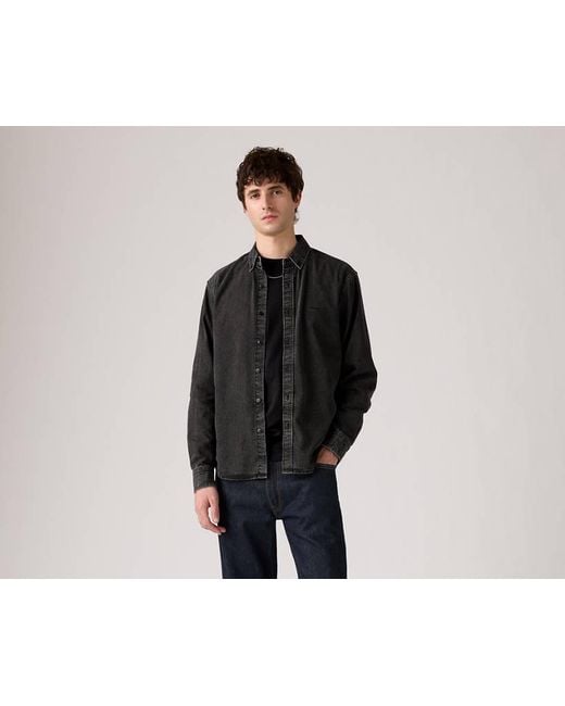 Camisa De Botones Authentic Levi's de hombre de color Gray
