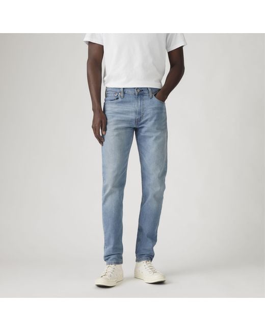 Levi's Blue 512 Slim Taper Jeans for men