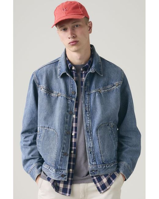 Gorra Monogram Levi's de hombre de color Blue